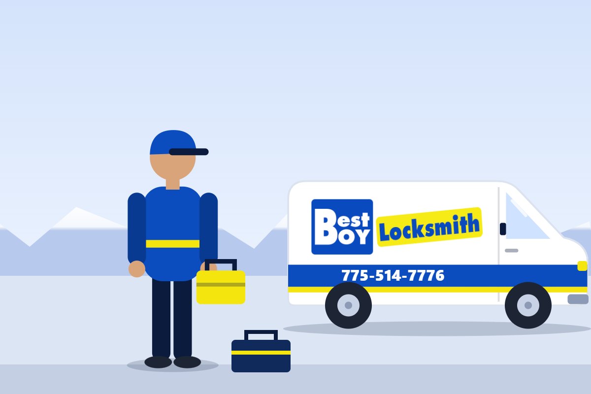 BestBoy Locksmith technician with tools